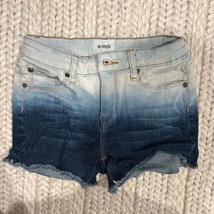 Hudson Jeans Gradient Blue Women Jean Shorts